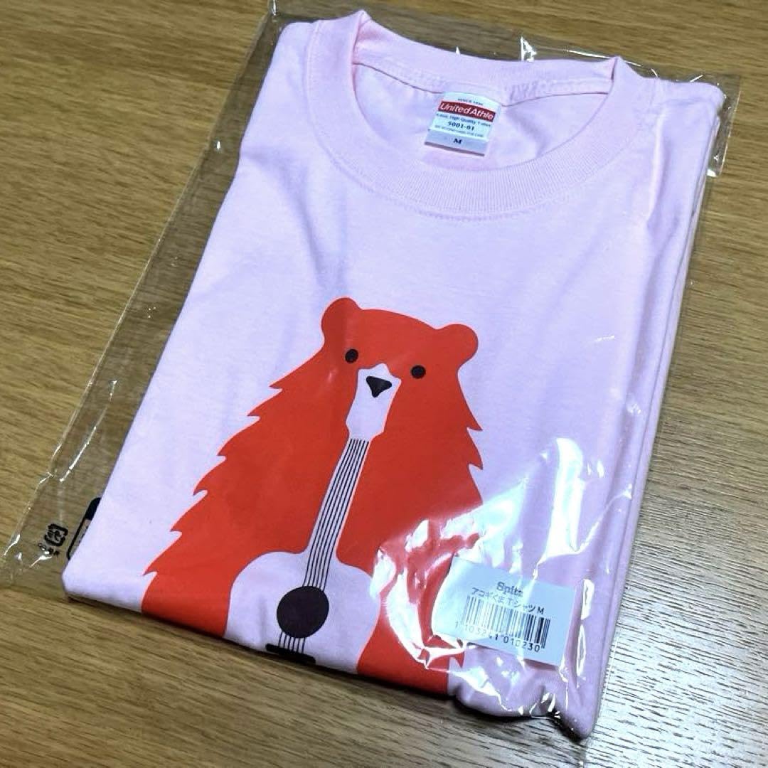 Amazon.co.jp: . スピッツ アコギくま Tシャツ Mサイズ Q : ファッション